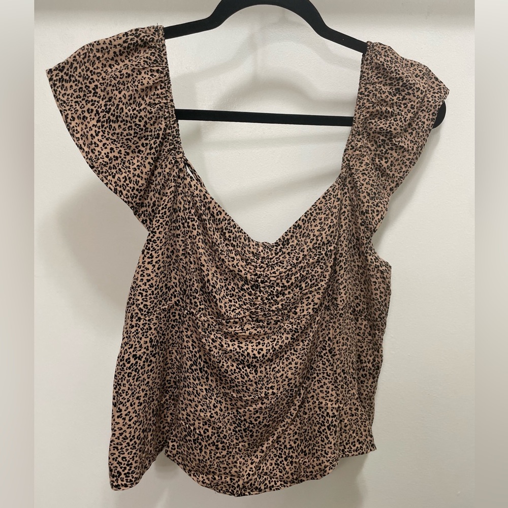 Off the shoulder crop top
